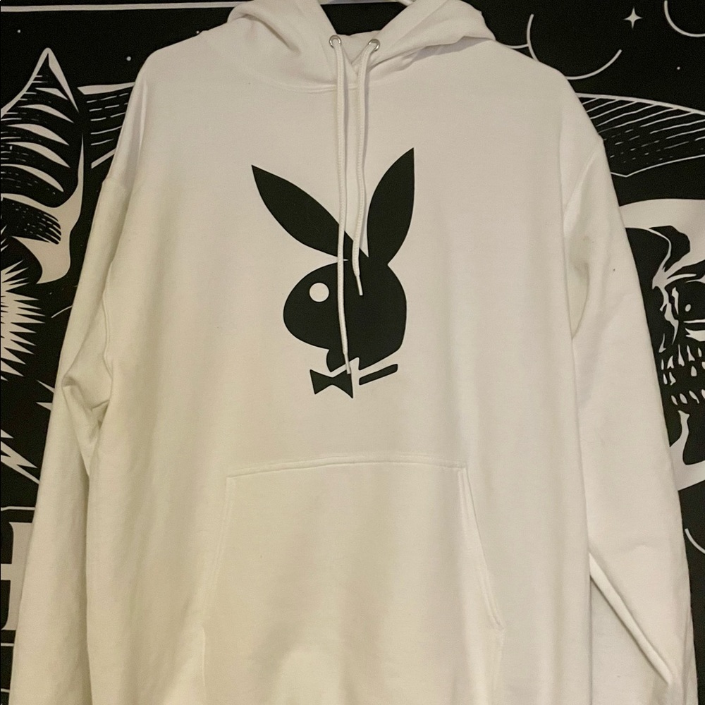 LRG White Playboy Hoodie